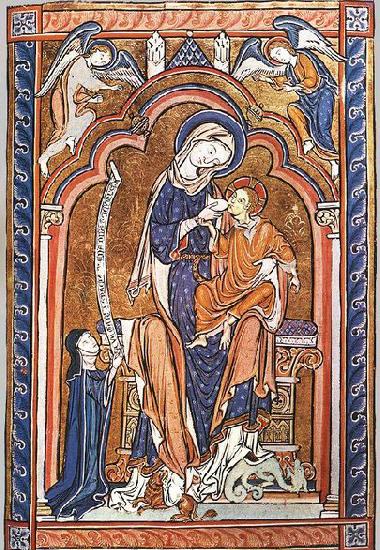 unknow artist Amesbury Psalter oil painting image